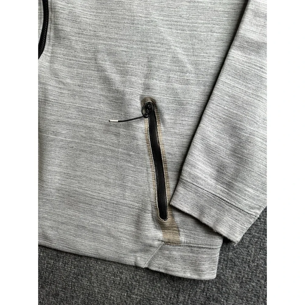 Mens Nike 2015-16 USA Soccer Full Zip Gray Track Jacket, Size 2XL